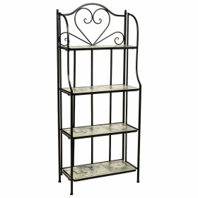 Shelves Alexandra House Living Black Iron Ironwork Tile 27 x 133 x 57 cm by Alexandra House Living, Shelving & Storage - Ref:...