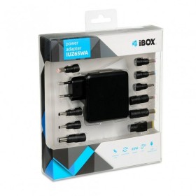 Carregador para Portátil Ibox IUZ65WA 65 W de Ibox, Carregadores e bases de carga - Ref: S9139787, Preço: 24,68 €, Desconto: %