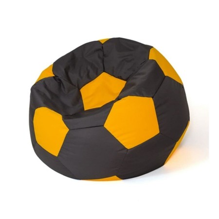 Puff GO GIFT Amarillo Negro Oxford Fútbol | Tienda24 - Global Online Shop Tienda24.eu