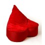 Puff GO GIFT Rojo Oxford 140 x 100 cm | Tienda24 - Global Online Shop Tienda24.eu