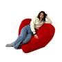 Puff GO GIFT Rojo Oxford 140 x 100 cm | Tienda24 - Global Online Shop Tienda24.eu