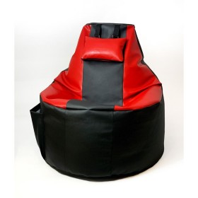 Pouf GO GIFT Blanc Rouge Oxford Football | Tienda24 - Global Online Shop Tienda24.eu