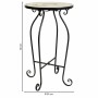 Flower Pot Stand Alexandra House Living Black Iron Tile 35 x 60 x 35 cm | Tienda24 - Global Online Shop Tienda24.eu