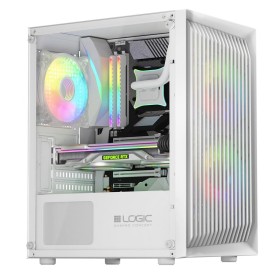 Case computer desktop ATX Logic ATOS ARGB Bianco di Logic, Case computer desktop - Rif: S9140369, Prezzo: 67,45 €, Sconto: %