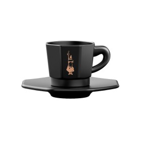 Conjunto de Chávenas de Café Bialetti 700000671 Preto Porcelana 75 ml de Bialetti, Canecas - Ref: S9140845, Preço: 33,86 €, D...