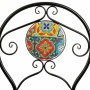 Garden chair Alexandra House Living Black Iron Tile 54 x 88 x 58 cm by Alexandra House Living, Garden Dining Chairs - Ref: D1...