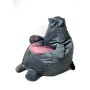 Pouf GO GIFT Gris Oxford Chat 105 x 80 cm | Tienda24 - Global Online Shop Tienda24.eu