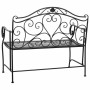 Banc Alexandra House Living Noir Fer 50 x 88 x 110 cm | Tienda24 - Global Online Shop Tienda24.eu