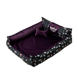 Lit pour animal domestique GO GIFT XXL Pourpre 110 x 12 x 90 cm de GO GIFT, Lits - Réf : S9142379, Prix : 54,58 €, Remise : %