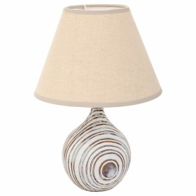 Lampada da tavolo Alexandra House Living Bianco Poliresina 220-240 V 14 x 25 x 14 cm di Alexandra House Living, Lampade da ta...