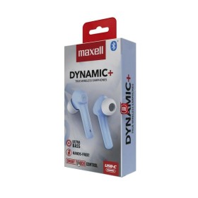 Casques avec Microphone Maxell Dynamic+ Bleu de Maxell, Écouteurs avec microphones - Réf : S9142916, Prix : 37,78 €, Remise : %