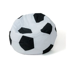 Puff GO GIFT Bianco Nero Rosso Oxford Football | Tienda24 - Global Online Shop Tienda24.eu