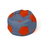 Puff GO GIFT Vermelho Cinzento Oxford Futebol | Tienda24 - Global Online Shop Tienda24.eu