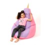 Puff GO GIFT Rosa Porpora Oxford 130 x 90 cm | Tienda24 - Global Online Shop Tienda24.eu