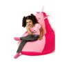 Puff GO GIFT Cor de Rosa Rosa Claro Oxford 105 x 80 cm | Tienda24 - Global Online Shop Tienda24.eu