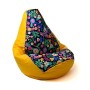 Pouf GO GIFT Jaune 105 x 80 cm Poire | Tienda24 - Global Online Shop Tienda24.eu