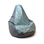 Pouf GO GIFT Gris 130 x 90 cm Poire | Tienda24 - Global Online Shop Tienda24.eu