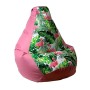 Puff GO GIFT Cor de Rosa 130 x 90 cm Peru | Tienda24 - Global Online Shop Tienda24.eu