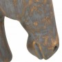 Statua Decorativa Alexandra House Living Grigio Dorato Poliresina Cavallo 15 x 31 x 31 cm di Alexandra House Living, Oggetti ...