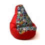 Pouffe GO GIFT Red 130 x 90 cm Pear | Tienda24 - Global Online Shop Tienda24.eu