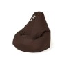 Pouffe GO GIFT Chocolate 140 x 100 cm Pear | Tienda24 - Global Online Shop Tienda24.eu