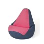 Puff GO GIFT Cinzento Cor de Rosa 105 x 80 cm Peru | Tienda24 - Global Online Shop Tienda24.eu