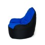 Pouffe GO GIFT Blue Black Oxford tejido antidesgarros | Tienda24 - Global Online Shop Tienda24.eu