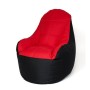 Pouf GO GIFT Noir Rouge Oxford tejido antidesgarros | Tienda24 - Global Online Shop Tienda24.eu