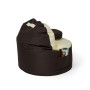 Pouffe GO GIFT Beige Bronze Oxford tejido antidesgarros 120 x 90 x 90 cm | Tienda24 - Global Online Shop Tienda24.eu