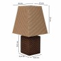 Lâmpada de mesa Alexandra House Living Castanho Poliresina 220-240 V 13 x 24 x 13 cm de Alexandra House Living, Candeeiros de...