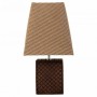 Lâmpada de mesa Alexandra House Living Castanho Poliresina 220-240 V 13 x 24 x 13 cm de Alexandra House Living, Candeeiros de...