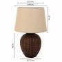 Tischlampe Alexandra House Living Braun Polyesterharz 220-240 V 27 x 40 x 27 cm | Tienda24 - Global Online Shop Tienda24.eu