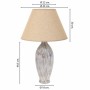 Lampada da tavolo Alexandra House Living Bianco Poliresina 220-240 V 18 x 49 x 18 cm di Alexandra House Living, Lampade da ta...