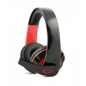 Casques avec Microphone Esperanza EGH300R Noir Rouge de Esperanza, Écouteurs avec microphones - Réf : S9144696, Prix : 9,53 €...