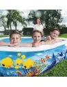 Piscina Insuflável para Crianças Bestway 262 x 157 x 46 cm Azul | Tienda24 Tienda24.eu