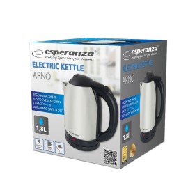 Kettle Esperanza EKK135X Grey Stainless steel Plastic 1500 W 1,8 L by Esperanza, Electric Kettles - Ref: S9145076, Price: 9,8...