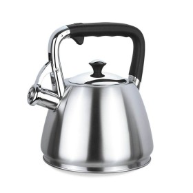 Bule Feel Maestro MR-1327 Preto Prateado Aço inoxidável 3 L de Feel Maestro, Serviço de chá e café - Ref: S9145080, Preço: 19...