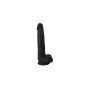 Dildo XR Negro 20,3 cm | Tienda24 Tienda24.eu