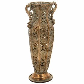 Vase Alexandra House Living Gold Eisen 11 x 34 x 11 cm von Alexandra House Living, Vasen - Ref: D1632287, Preis: 22,40 €, Rab...