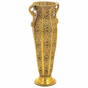 Vase Alexandra House Living Gold Iron 12 x 38 x 16 cm by Alexandra House Living, Vases - Ref: D1632288, Price: 24,68 €, Disco...