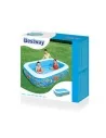 Aufblasbares Planschbecken für Kinder Bestway blumig 229 x 152 x 56 cm Blau | Tienda24 Tienda24.eu