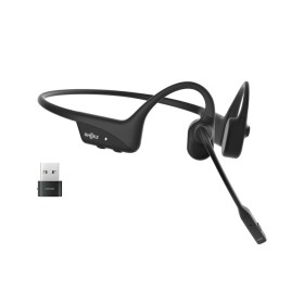 Bluetooth Kopfhörer mit Mikrofon Shokz C110-AC-BK Schwarz von Shokz, Kopfhörer und Zubehör - Ref: S9145666, Preis: 218,68 €, ...