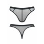 Tanga Demoniq Preto XL | Tienda24 Tienda24.eu