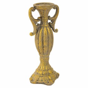 Candle Holder Alexandra House Living Gold Resin 14 x 33 x 14 cm by Alexandra House Living, Candelabras and candle holders - R...