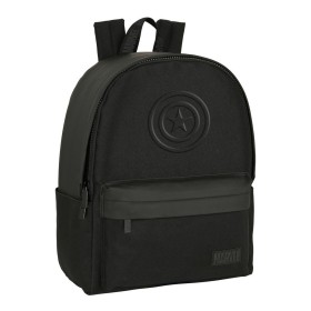 Mochila para Portátil Capitán América 642177902 Negro 31 x 40 x