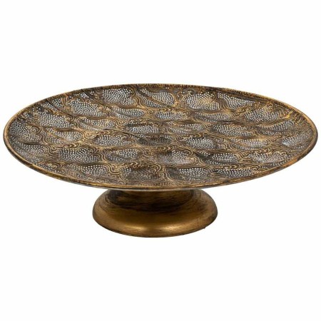 Centro de mesa Alexandra House Living Ouro Ferro 48 x 15 x 48 cm | Tienda24 - Global Online Shop Tienda24.eu