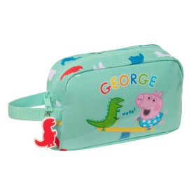 Portameriendas Térmico Peppa Pig Menta 21.5 x 12 x 6.