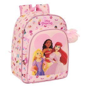 Mochila Escolar Princesses Disney Summer adventures Rosa 26 x