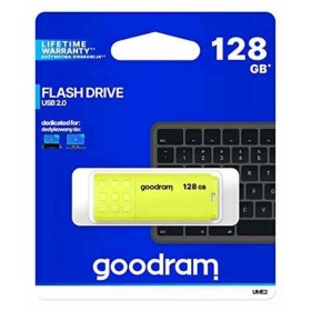 Clé USB GoodRam UME2-1280Y0R11 Jaune 128 GB (1 Unité) de GoodRam, Clés USB - Réf : S9147512, Prix : 9,44 €, Remise : %