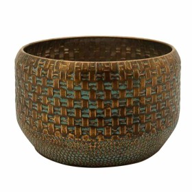 Vaso Alexandra House Living Oro Ferro 32 x 19 x 32 cm di Alexandra House Living, Cachepot - Rif: D1632331, Prezzo: 28,35 €, S...